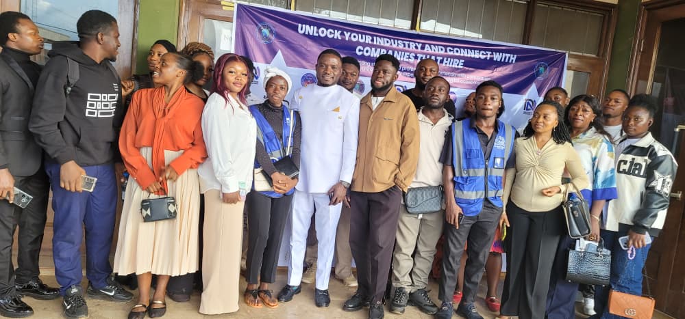 D-CAT Center community at a career event in Bamenda